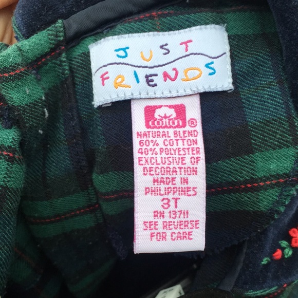 Just Friends Long sleeves dress size 3T - Picture 5 of 6